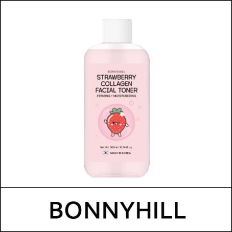 [BONNYHILL] (bo) Strawberry Collagen Facial Toner 300ml / (boL) 84/8599(5) / 5,800 won(R)