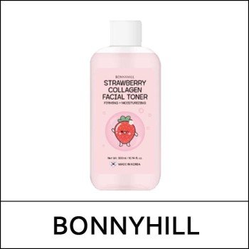 [BONNYHILL] (bo) Strawberry Collagen Facial Toner 300ml / (boL) 84/8599(5) / 5,800 won(R)