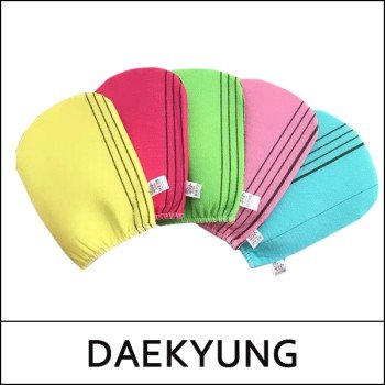 [DAEKYUNG] (tt) Glove Scrub Towel 1ea / No Box(Case) / 벙어리 타올 / 사자표 대경기업 / 6605(60) / 1,100 won(R) / 부피무게