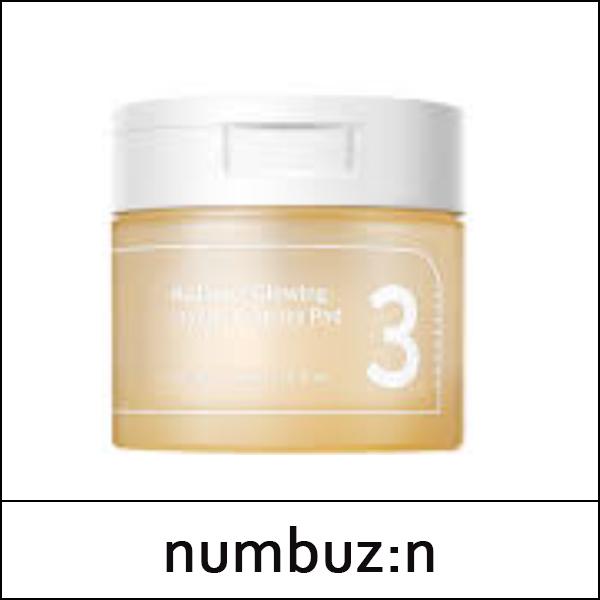 [numbuzin] (bo) No.3 Radiance Glowing Jumbo Essence Pad 150ml(70 Pads) / EXP 2027.03 / Box 30 / 31/72199(6) / 8,000 won(R)