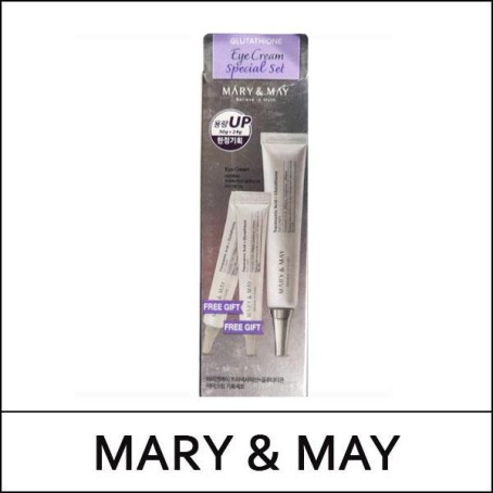 [MARY & MAY] ★ Sale 50% ★ (bo) Glutathione Eye Cream Special Set (Eye Cream 30g + Miniature 12g*2ea) / (sc) 19 / 8815(14) / 20,500 won(14)