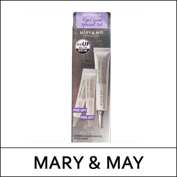 [MARY & MAY] ★ Sale 50% ★ (bo) Glutathione Eye Cream Special Set (Eye Cream 30g + Miniature 12g*2ea) / (sc) 19 / 8815(14) / 20,500 won(14)