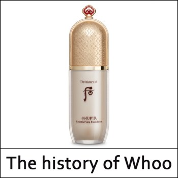 [The History Of Whoo] (tt) Gongjinhyang Mi Essential Skin Foundation 40ml / #02 / EXP 2026.07 / (sgL) 102(281)99(9) / 5,000 won(R)