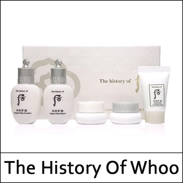 [The History Of Whoo] (sg) Gongjinhyang Seol Radiant White 5pcs Special Gift Kit / (sgL) 88(08)/77(07) / 99(09)/68(57)35(9) / 11,600 won(R)