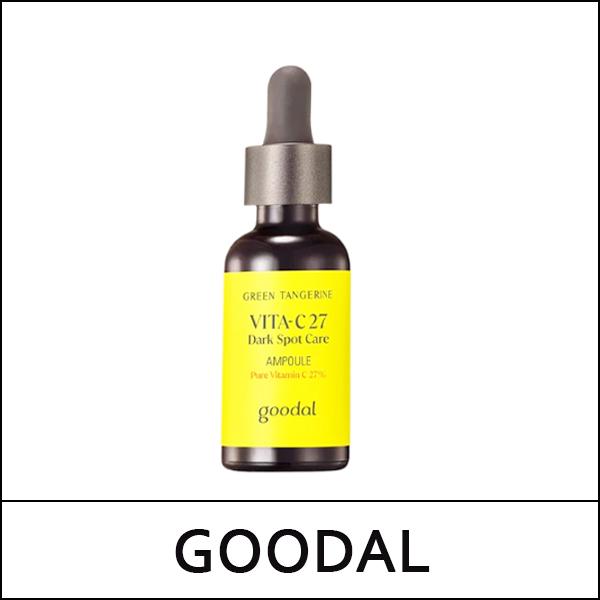 [GOODAL] (bo) Green Tangerine Vita C 27 Dark Spot Care Ampoule 16g / EXP 2027.01 / (cu) 52 / 81(361)99(12) / 5,000 won(R)