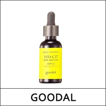 [GOODAL] (bo) Green Tangerine Vita C 27 Dark Spot Care Ampoule 16g / EXP 2027.01 / (cu) 52 / 81(361)99(12) / 5,000 won(R)