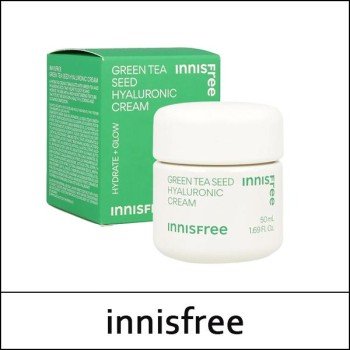 [innisfree] ★ Sale 41% ★ (ttS) Green Tea Seed Hyaluronic Cream 50ml / Box 48 / (cu) 831/331 / 25150(7) / 27,000 won(7)