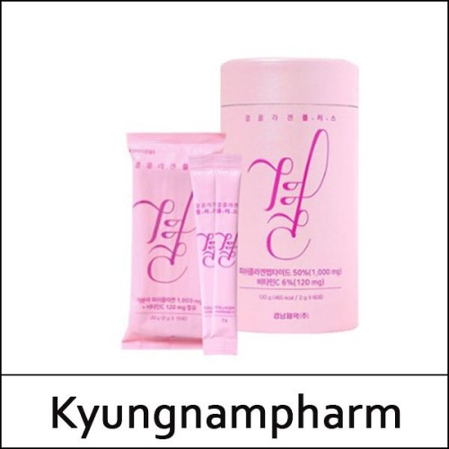 [Kyungnampharm][LEMONA] (jh) Gyeol Collagen Plus 120g (2g*60ea) 1 Pack / 결 콜라겐 플러스 / Pink Box 12 / (bo)(sg) 201(29) / 99(09)/4902(3) / 11,200 won(R) / 부피무게