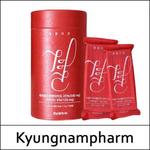 [Kyungnampharm][LEMONA] (jh) Gyeol Collagen 120g (2g*60ea) 1 Pack / Red Box / Fish Collagen / Box 12 / (sg) 59(68) / 49/2915(3) / 10,600 won(R) / 부피무게