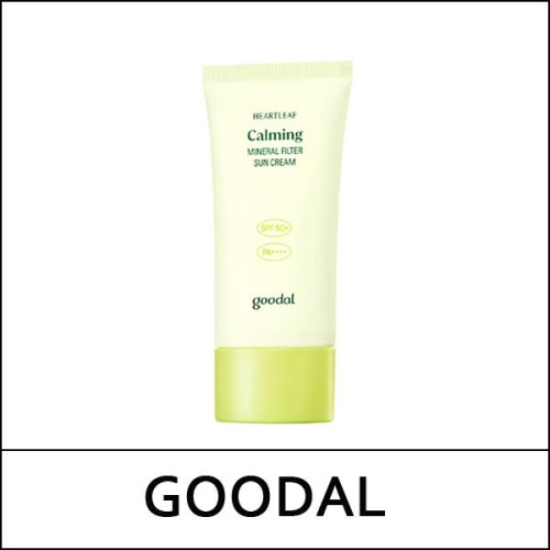 [GOODAL] ★ Sale 43% ★ (j) Heartleaf Calming Mineral Fillter Sun Cream 50ml / 601(69)/401(49)01(15) / 20,000 won()