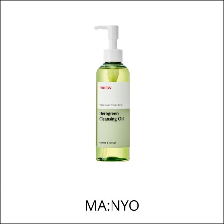 [ma:nyo] Manyo Factory ★ Sale 50% ★ (boS) HerbGreen Cleansing Oil 200ml / Herb Clean Oil / Box 60 / (ho) 221 / 41/821/431(6R)50 / 29,000 won(6)