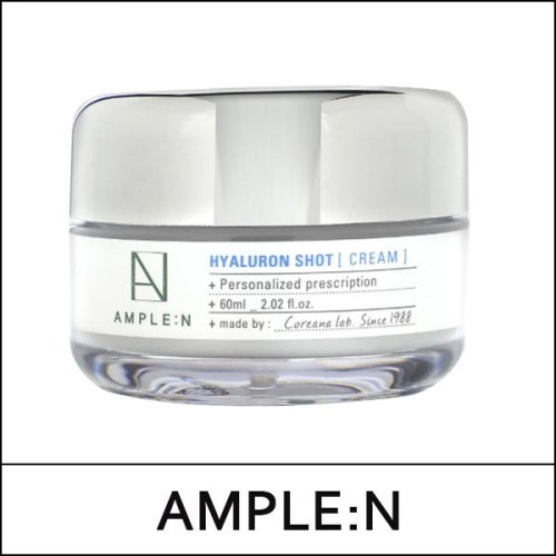 [AMPLE:N] (bo) Hyaluron Shot Cream 60ml / 8515(9) / 6,600 won(R)