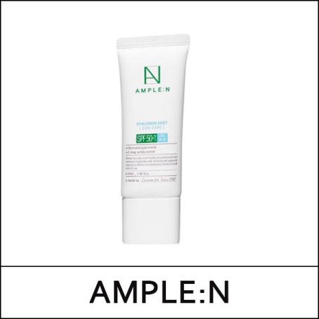 [AMPLE:N] (bo) Hyaluron Shot Sun Care 40ml / Ampoule Suncare / EXP 2026.12 / (boL) 4499(17) / 1,000 won(R)