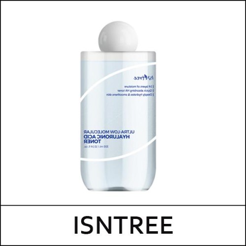 [ISNTREE] ★ Sale 45% ★ (b) Ultra-low Molecular Hyaluronic Acid Toner 300ml / Box / (bo) 01 / 301/41150(5) / 21,000 won()