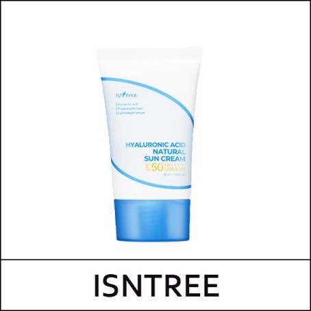 [ISNTREE] ★ Sale 49% ★ (bo) Hyaluronic Acid Natural Sun Cream 50ml / Box 50 / (jh) 79 / 60150(16) / 22,000 won()