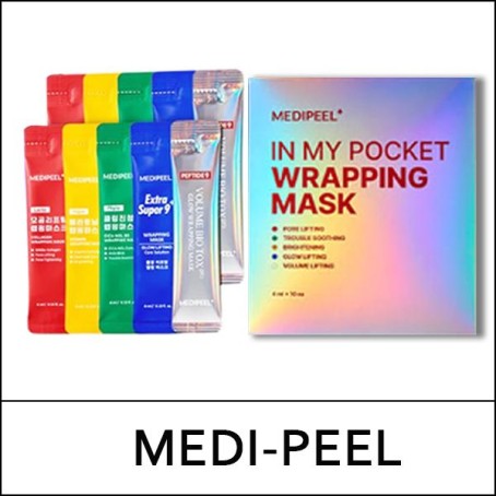 [MEDI-PEEL] (bo) In My Pocket Wrapping Mask Set (4ml*10ea) 1 Pack / Box 50 / (boL) / 801/21101(12) / 12,500 won(R)