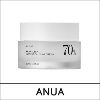 [ANUA] ★ Sale 41% ★ (bo) Heartleaf 70% Intense Calming Cream 50ml / Box 45 / (b) 691/302 / (sc) / 98150(8) / 35,000 won(8)
