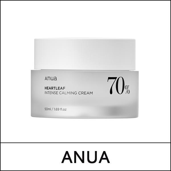 [ANUA] (bo) Heartleaf 70% Intense Calming Cream 50ml / EXP 2027.05 / Box 45 / (b) 691/302 / (sc) / 98150(8) / 18,000 won(R)