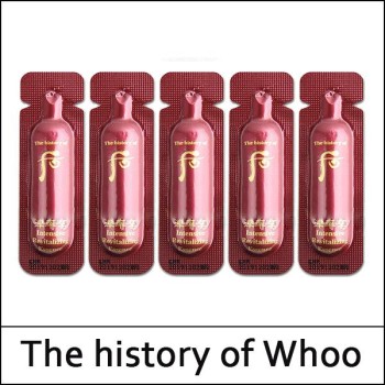 [The History Of Whoo] (sg) Jinyulhyang Intensive Revitalizing Essence 1ml*120ea(Total 120ml) / 진액 에센스 / 891(81)/902(91)25(7) / 27,200 won(R) / S