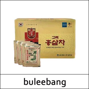 [buleebang] (jj) Korea Red Ginseng Tea (3g*100ea) 1 Pack / 고려홍삼차 / 66(06)/56(95)15(0.8) / 7,700 won(R) / 부피무게