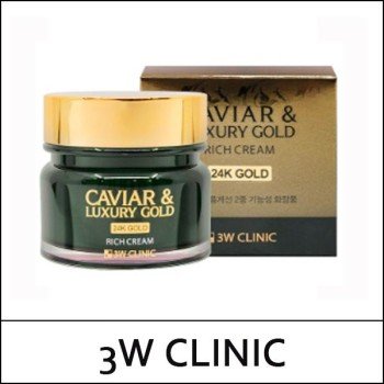 [3W Clinic] (b) Caviar & Luxury Gold Rich Cream 100g / 0615(6) / 6,900 won(R)