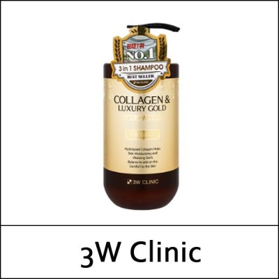 [3W Clinic] (b) Collagen & Luxury Gold 3 In 1 Shampoo 750ml / 8402(2) / 5,800 won(R)