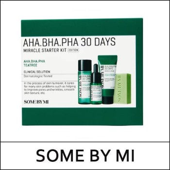 [SOME BY MI] (bo) AHA BHA PHA 30 Days Miracle Starter Kit / New 2025 / (a) 621 / 92150(10) / 13,600 won(R)
