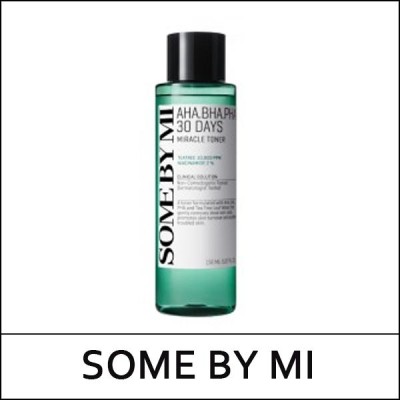 [SOME BY MI] (bo) AHA BHA PHA 30 Days Miracle Toner 150ml / Box 50 / (lm) / (a) / 32150(7) / 13,200 won(R)