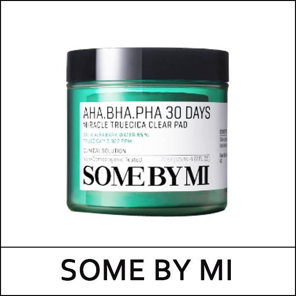 [SOME BY MI] (bo) AHA BHA PHA 30 Days Miracle Truecica Clear Pad (70pads) 125ml / (a) 821 / (ho) / 31/12101(6) / 13,300 won(R)