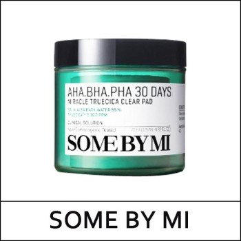 [SOME BY MI] (bo) AHA BHA PHA 30 Days Miracle Truecica Clear Pad (70pads) 125ml / (a) 821 / (ho) / 31/12101(6) / 13,300 won(R)