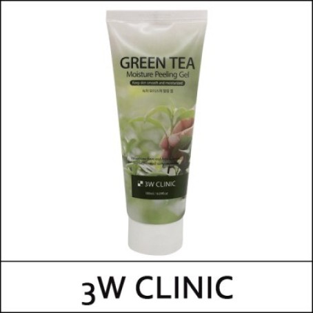 [3W Clinic] (b) Green Tea Moisture Peeling Gel 180ml / Box 80 / 2203(7) / 2,900 won(R)