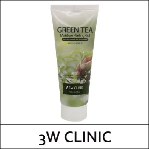 [3W Clinic] (b) Green Tea Moisture Peeling Gel 180ml / Box 80 / 2203(7) / 2,900 won(R)