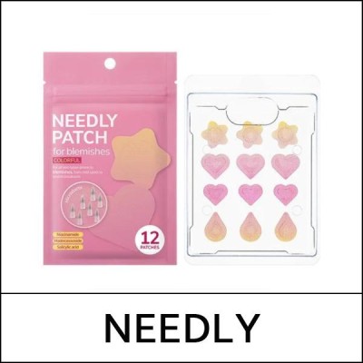[NEEDLY] (bo) Patch for Blemishes Colorful (12ea) 1 Pack / 4515(50) / 6,200 won(R)