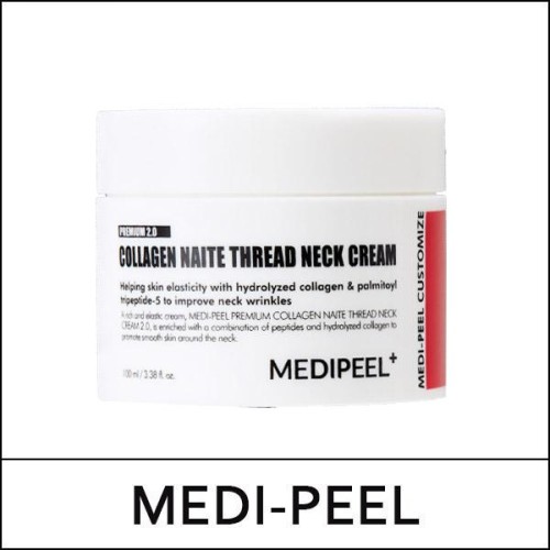 [MEDI-PEEL] (bo) Naite Thread Neck Cream 100ml / Neck Cream 2.0 / Box 60 / (sgL) 501(59) / (boL) 49/89/10101(8) / 11,100 won(R)