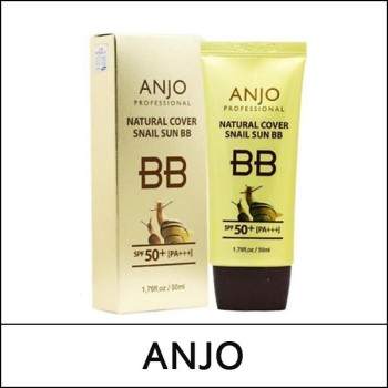 [Anjo] (sj) Natural Cover Snail Sun BB Cream 50ml / Box 120 / (bo) 71 / 4106(16) / 2,200 won(R)