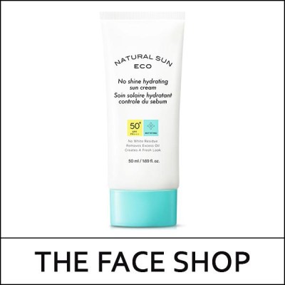 [THE FACE SHOP] ★ Sale 47% ★ (cu) Natural Sun Eco No Shine Hydrating Sun Cream SPF50+ PA+++ 50ml / 38/4604() / 17,000 won(16)