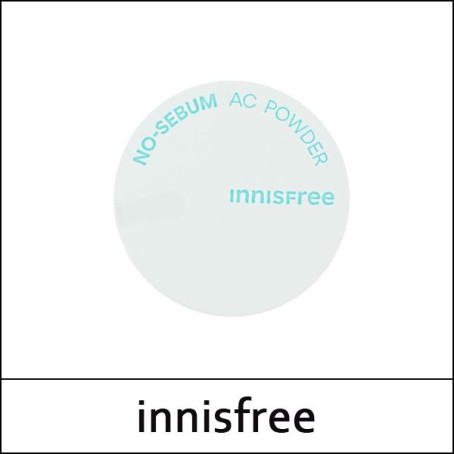 [innisfree] ★ Sale 37% ★ (ttS) No Sebum AC Powder 5g / Box / (cu) 36/75 / (a) 2750() / 12,000 won(70)