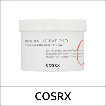 [COSRX] ★ Sale 40% ★ (bo) One Step Original Clear Pad 70ea / Box 45 / (cu) 29 / (j) 20150(6) / 17,500 won(6) / S