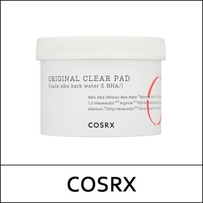 [COSRX] ★ Sale 40% ★ (bo) One Step Original Clear Pad 70ea / Box 45 / (cu) 29 / (j) 20150(6) / 17,500 won(6) / S