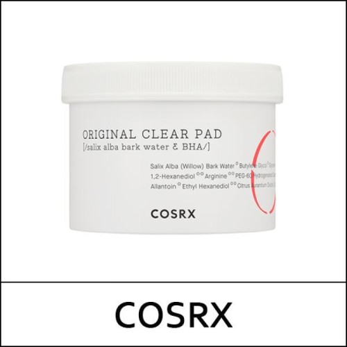 [COSRX] ★ Sale 40% ★ (bo) One Step Original Clear Pad 70ea / Box 45 / (cu) 29 / (j) 20150(6) / 17,500 won(6) / S