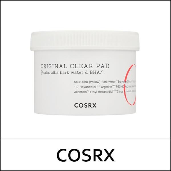 [COSRX] ★ Sale 40% ★ (bo) One Step Original Clear Pad 70ea / Box 45 / (cu) 29 / (j) 20150(6) / 17,500 won(6) / S