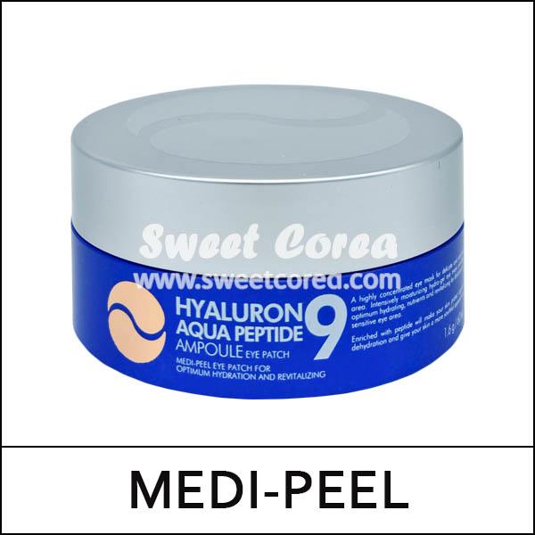 [MEDI-PEEL] (bo) Hyaluron Aqua Peptide 9 Ampoule Eye Patch (1.6g*60ea) 1 Pack / Box 72 / (jh) 38 / 88(08)/6815(8) / 9,800 won(R)