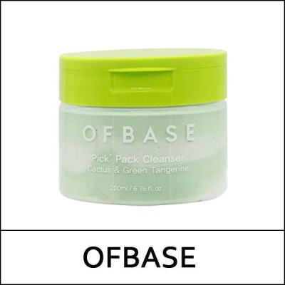 [OFBASE] (jh) Pick' Pack Cleanser Cactus & green Tangerine 200ml / 6750(5) / 8,000 won(R) / 재고