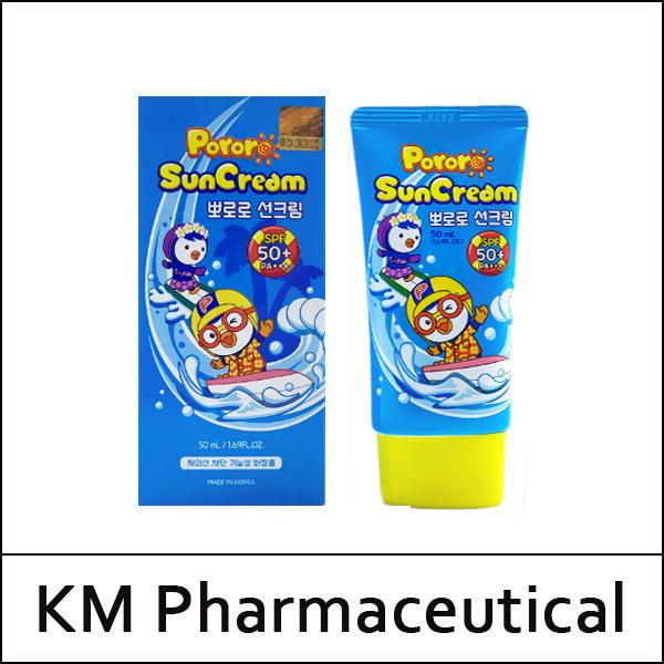 [KM Pharmaceutical] (bo) Pororo Sun Cream 50ml / Blue Case / EXP 2027.04 / (sg) 73(33) / 04(63)99(16) / 3,000 won(R)