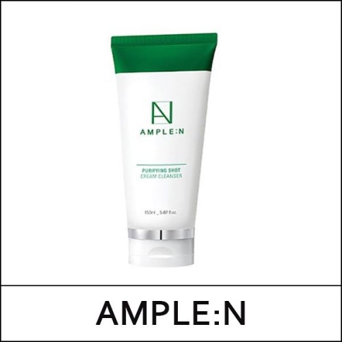 [AMPLE:N] (bo) Purifying Shot Cream Cleanser 150ml / (boL) 6499(9) / 4,600 won(R) / S