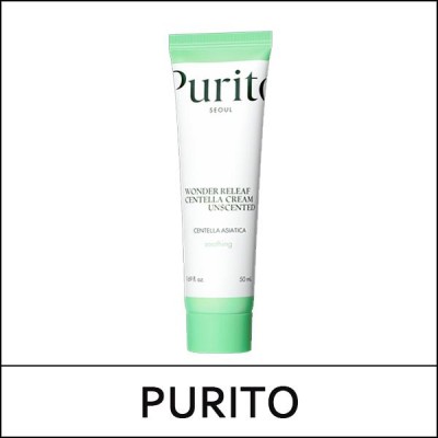 [Purito] ★ Sale 50% ★ (bo) Purito Seoul Wonder Releaf Centella Cream Unscented 50ml / 311(16R)50 / 25,000 won()