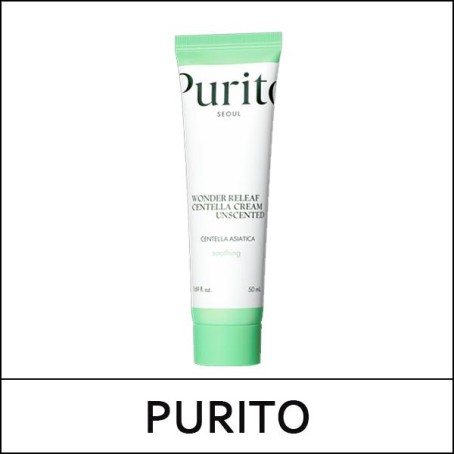 [Purito] ★ Sale 51% ★ (bo) Purito Seoul Wonder Releaf Centella Cream Unscented 50ml / 31150(16) / 25,000 won(16)