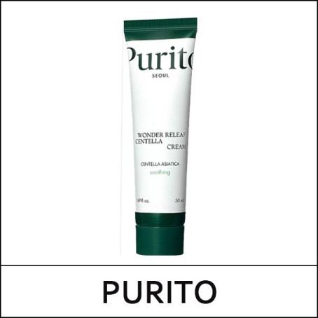 [Purito] (bo) Purito Seoul Wonder Releaf Centella Cream 50ml / EXP 2027.03 / Box 24/192 / (ho) 611 / 31199(16) / 5,000 won(R)
