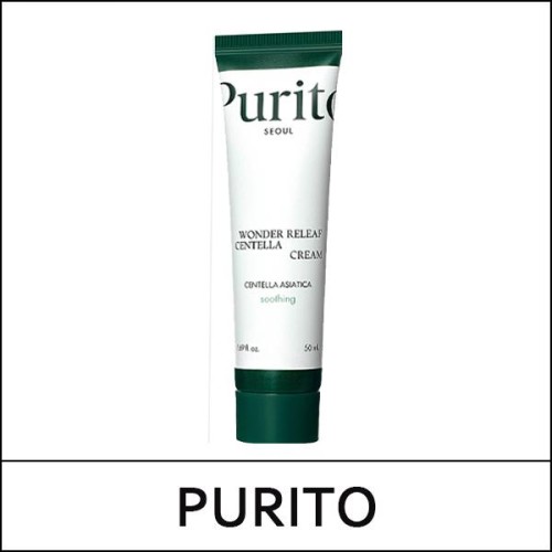 [Purito] ★ Big Sale 54% ★ (bo) Purito Seoul Wonder Releaf Centella Cream 50ml / Box 24/192 / (ho) 611 / 31150(16) / 25,000 won()