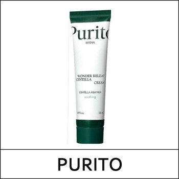 [Purito] (bo) Purito Seoul Wonder Releaf Centella Cream 50ml / EXP 2027.03 / Box 24/192 / (ho) 611 / 31199(16) / 4,000 won(R)